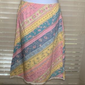 Sigrid Olsen Midi Skirt Size 6